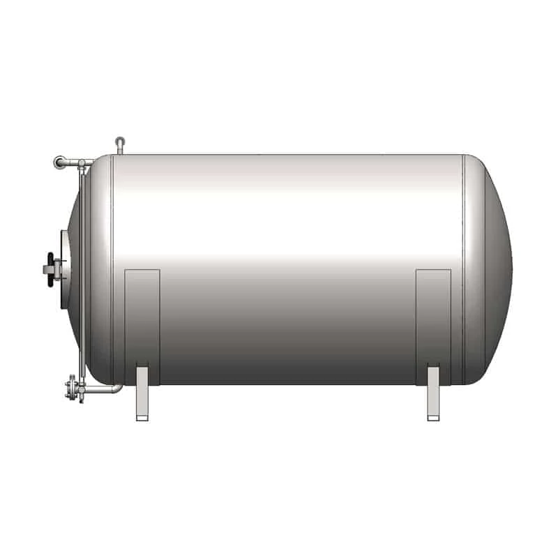 Sanitary Food Liquid Water Storing Vessel Customized Drum Jacketed Insulated Stainless Steel Storage Tank