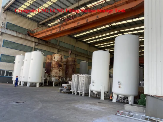 Cryogenic Liquid Oxygen Nitrogen Argon Storage Pressure Tank