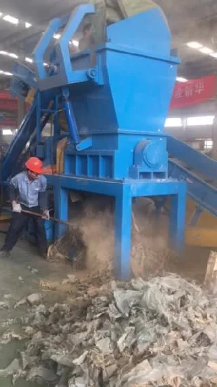 Dirty Films Shredder/Dirty PP Bags Shredder/Waste Dirty Plastic Bags Shredder/Pre-Shredder for Plastic Recycling Machine/Pre-Crusher for Plastic Recycling Machi