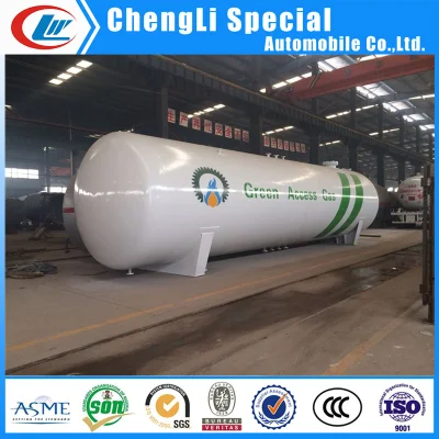 80m3 ASME Pressure Vessel LPG Storage Tank for Kenya