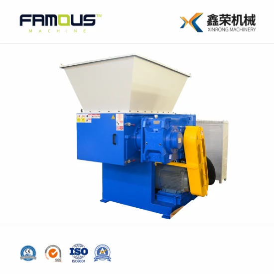 Plastic Pipe Shredder Machine/HDPE Pipe Shredder/Plastic Pipe Crusher/Shredder/Single Shafts Shredder/Waste Plastic Profiles Shredder/PP/PVC/PC/ABS Blocks