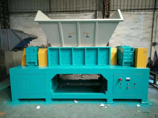 Crusher Plastic Recycling PP PE PVC Scrap Double Shaft Shredder